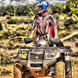 Quad biking